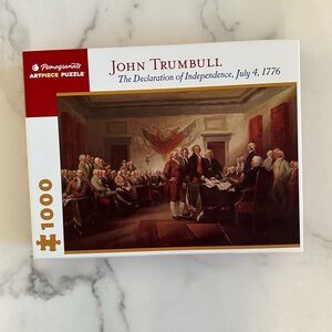 John Trumbull: The Declaration of Independence, July 4, 1776 1000 Piece Puzzle